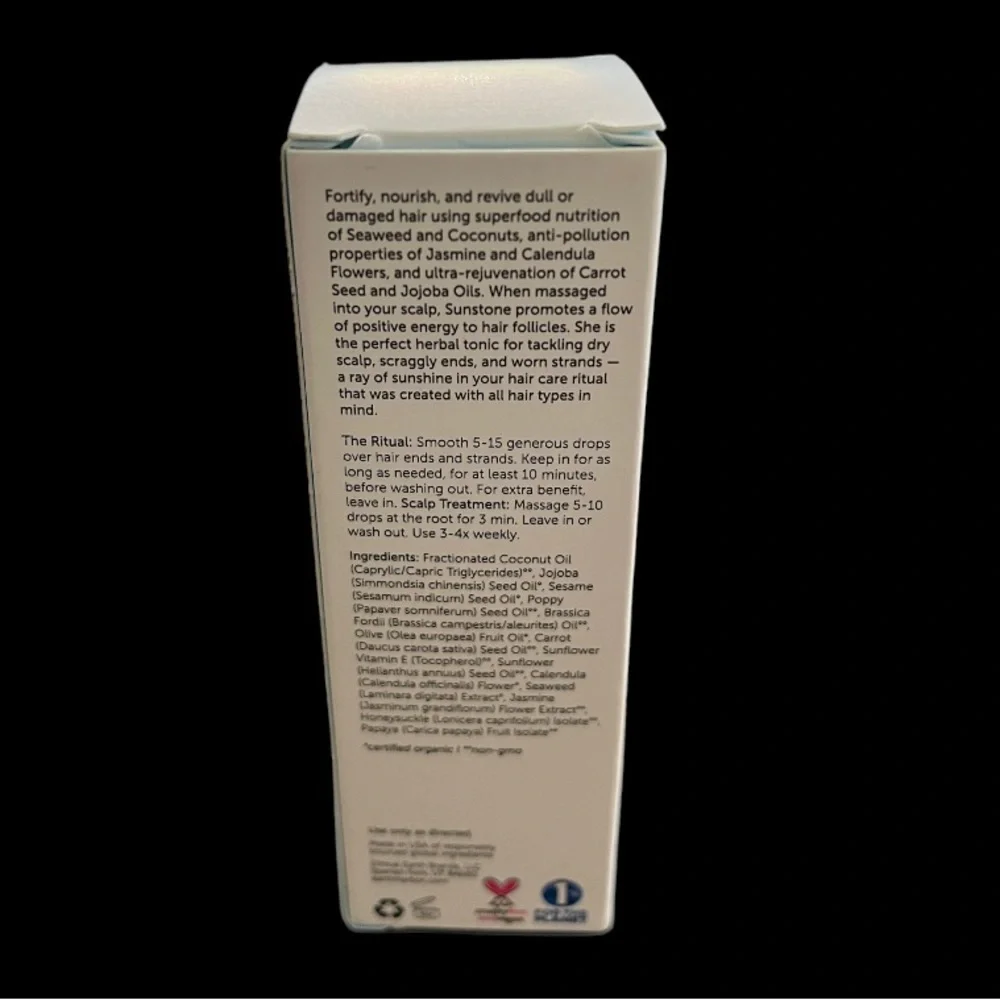 NWT Earth Harbor Sunstone Hair Revive‎ Elixir